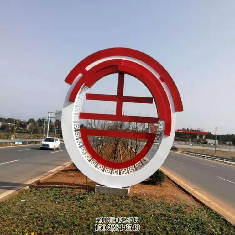 彩繪金屬雕塑生產，景區(qū)案例，景觀不銹鋼雕塑優(yōu)選
