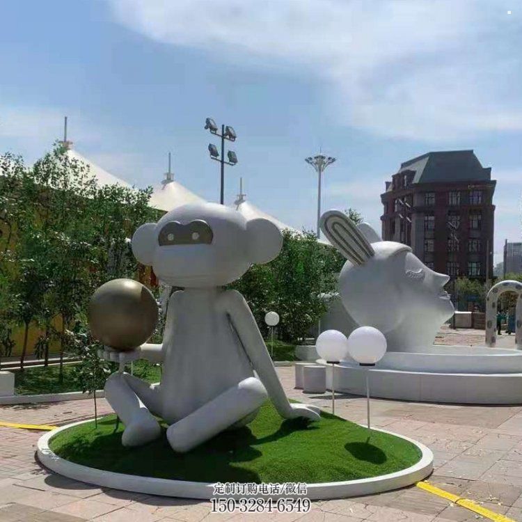 白鋼人頭像雕塑提供，露天雕塑，鏡面人頭像雕塑承接