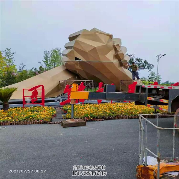 幾何握手雕塑 發(fā)光公園誠信雕塑 大門口雕塑 幾何握手雕塑 發(fā)光公園誠信雕塑 大門口雕塑